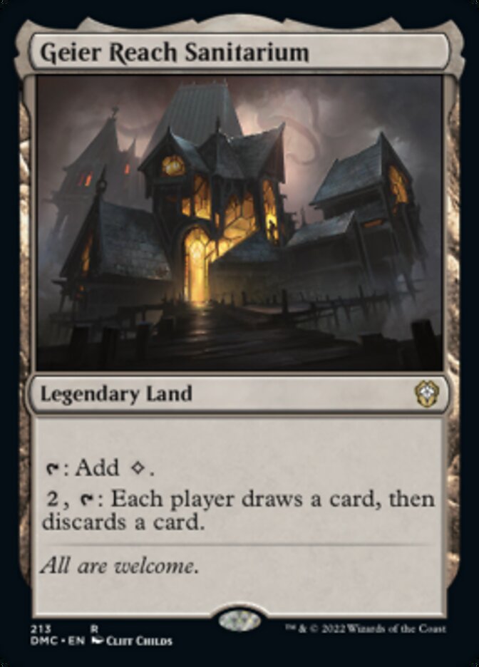 Geier Reach Sanitarium [Dominaria United Commander] - Destination Retro