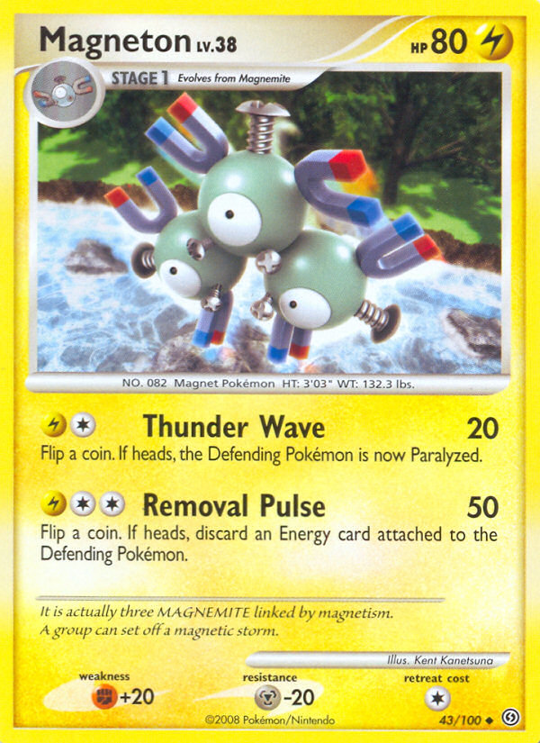 Magneton (43/100) [Diamond & Pearl: Stormfront] - Destination Retro