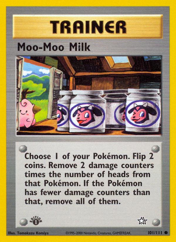 Moo-Moo Milk (101/111) [Neo Genesis 1st Edition] - Destination Retro
