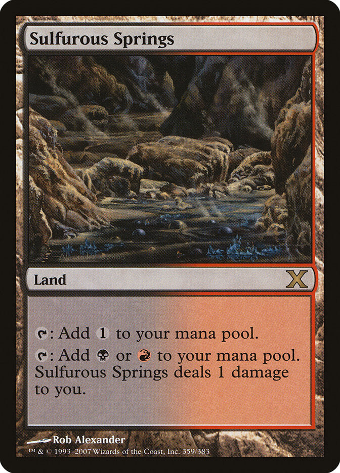 Sulfurous Springs [Tenth Edition] - Destination Retro