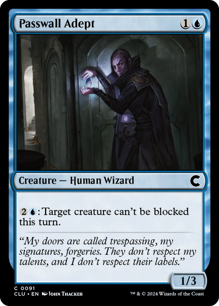 Passwall Adept [Ravnica: Clue Edition] - Destination Retro