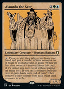 Alaundo the Seer (Showcase) [Commander Legends: Battle for Baldur's Gate] - Destination Retro