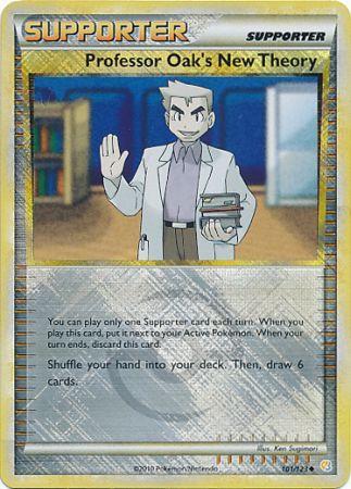 Professor Oak's New Theory (101/123) (League Promo) [HeartGold & SoulSilver: Base Set] - Destination Retro