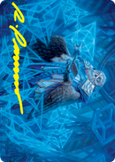 Imbraham, Dean of Theory Art Card (Gold-Stamped Signature) [Strixhaven: School of Mages Art Series] - Destination Retro