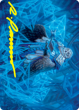 Imbraham, Dean of Theory Art Card (Gold-Stamped Signature) [Strixhaven: School of Mages Art Series] - Destination Retro