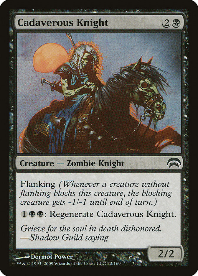 Cadaverous Knight [Planechase] - Destination Retro