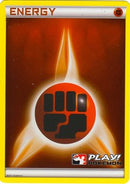 Fighting Energy (2011 Play Pokemon Promo) [League & Championship Cards] - Destination Retro