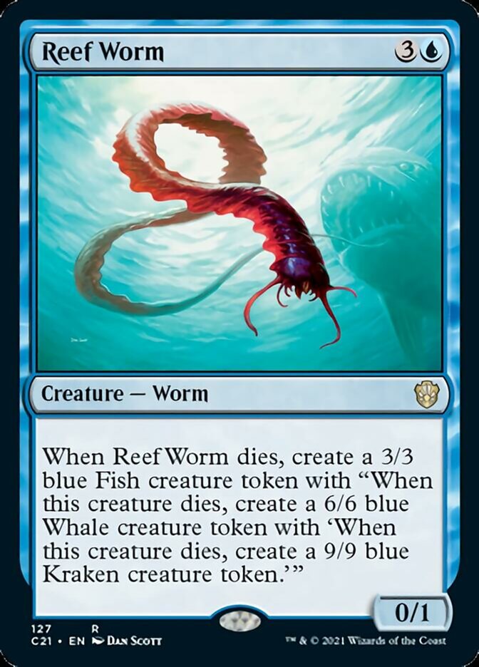 Reef Worm [Commander 2021] - Destination Retro