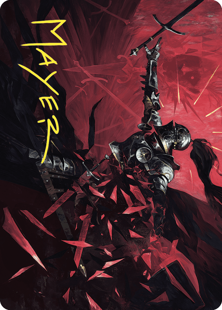 Shatter the Oath Art Card (Gold-Stamped Signature) [Wilds of Eldraine Art Series] - Destination Retro