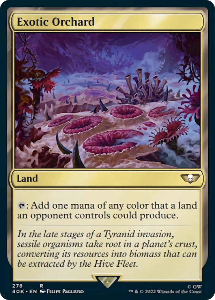 Exotic Orchard [Universes Beyond: Warhammer 40,000] - Destination Retro