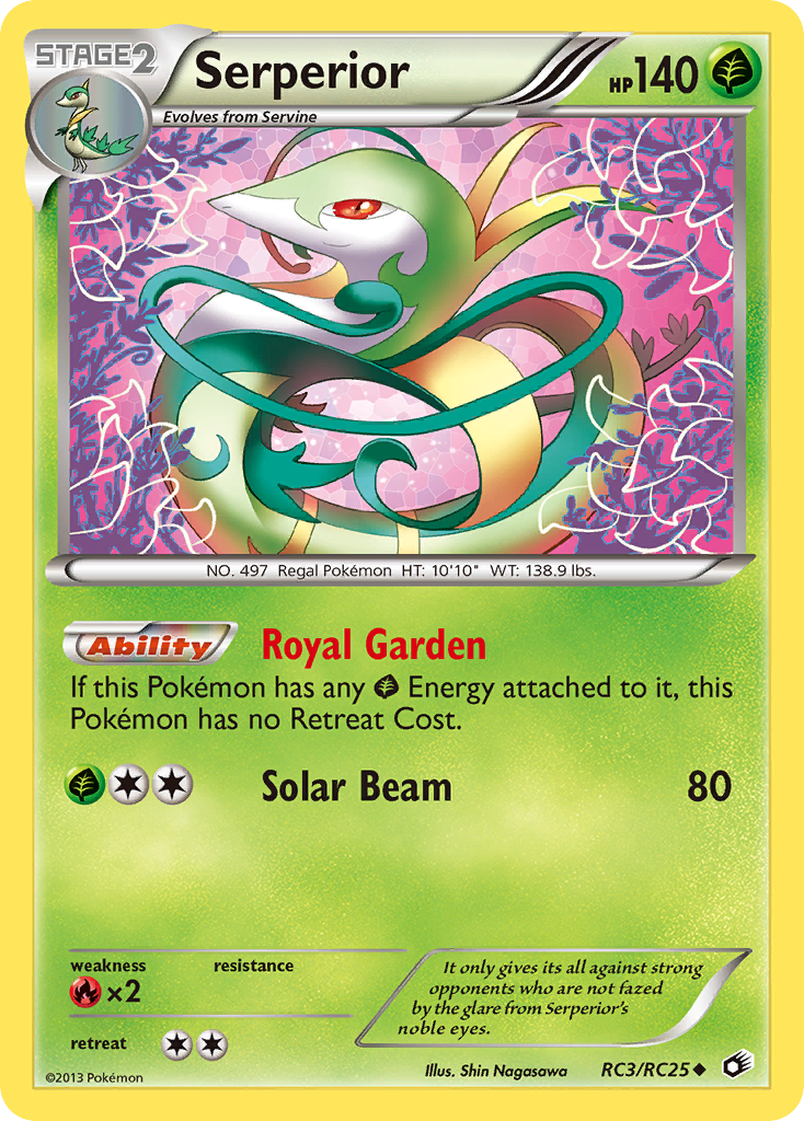 Serperior (RC3/RC25) [Black & White: Legendary Treasures] - Destination Retro