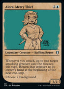 Alora, Merry Thief (Showcase) [Commander Legends: Battle for Baldur's Gate] - Destination Retro