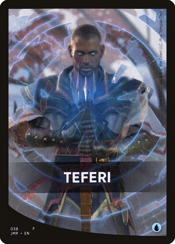 Teferi Theme Card [Jumpstart Front Cards] - Destination Retro
