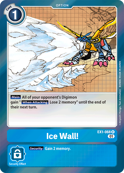 Ice Wall! [EX1-068] [Classic Collection] - Destination Retro