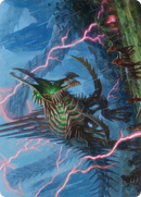 Etali, Primal Sickness Art Card [March of the Machine Art Series] - Destination Retro