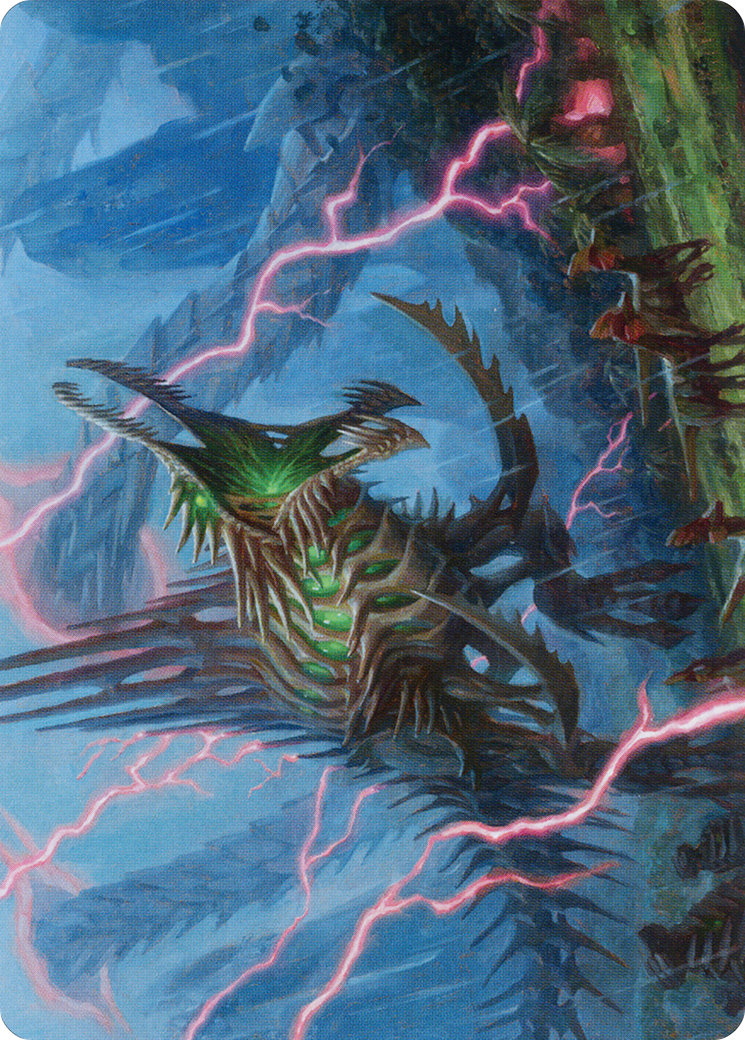 Etali, Primal Sickness Art Card [March of the Machine Art Series] - Destination Retro