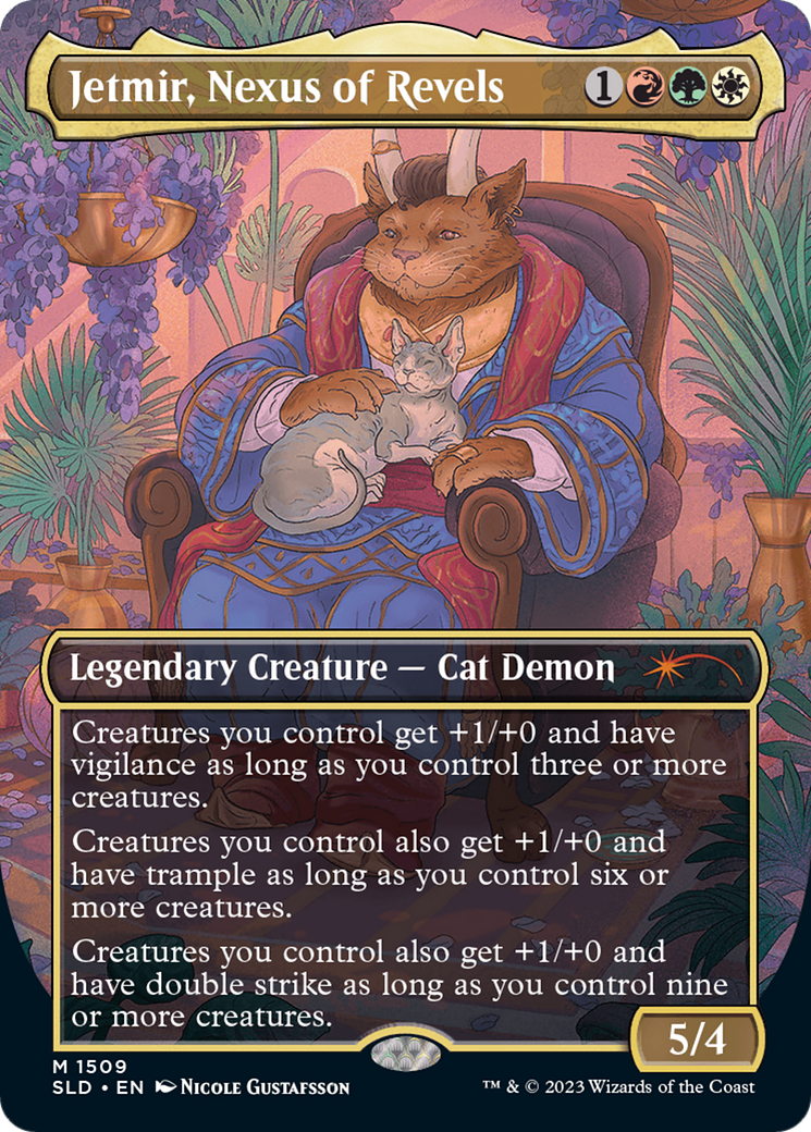 Jetmir, Nexus of Revels // Jetmir, Nexus of Revels [Secret Lair Commander Deck: Raining Cats and Dogs] - Destination Retro