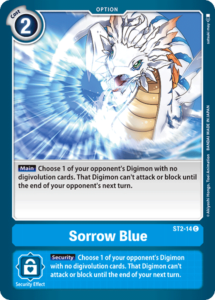 Sorrow Blue [ST2-14] [Starter Deck: Cocytus Blue] - Destination Retro