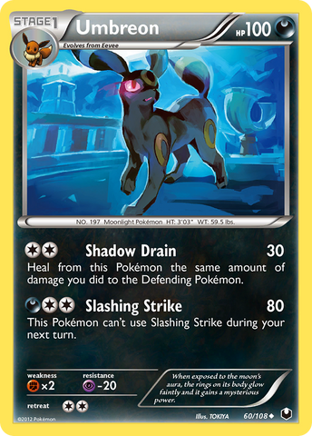 Umbreon (60/108) [Black & White: Dark Explorers] - Destination Retro