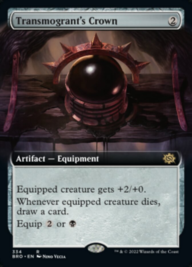 Transmogrant's Crown (Extended Art) [The Brothers' War] - Destination Retro