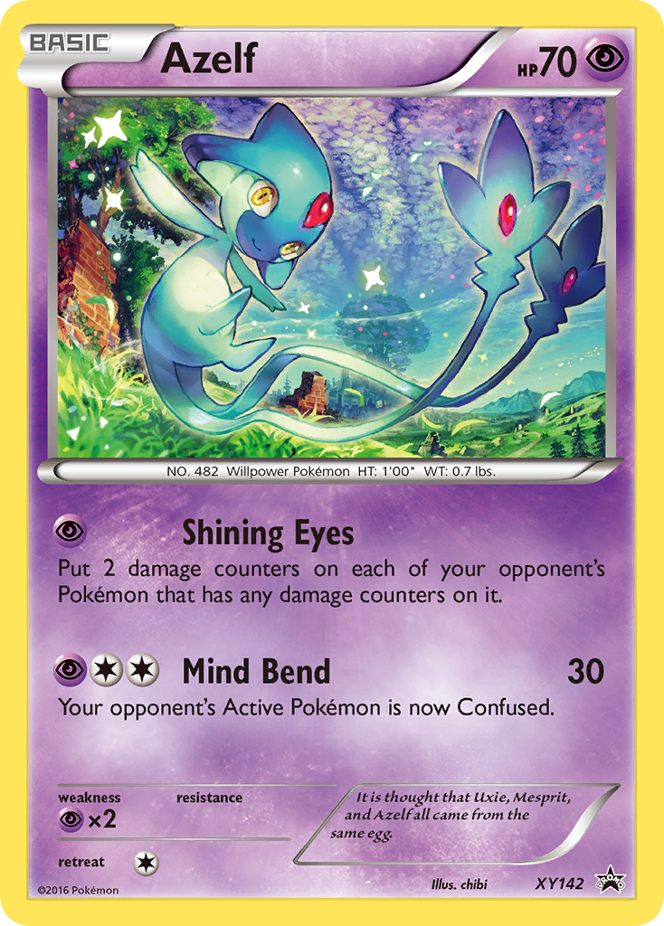 Azelf (XY142) [XY: Black Star Promos] - Destination Retro