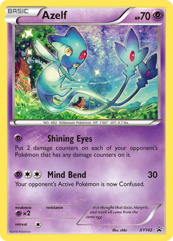 Azelf (XY142) [XY: Black Star Promos] - Destination Retro