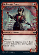 Belligerent Guest (Showcase Fang Frame) [Innistrad: Crimson Vow] - Destination Retro