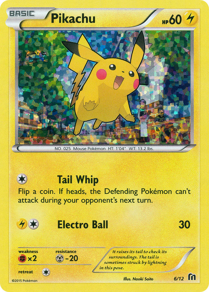 Pikachu (6/12) [McDonald's Promos: 2016 Collection] - Destination Retro