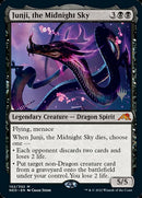 Junji, the Midnight Sky (Promo Pack) [Kamigawa: Neon Dynasty Promos] - Destination Retro