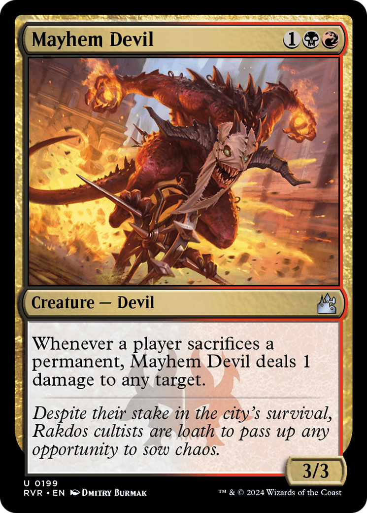 Mayhem Devil [Ravnica Remastered] - Destination Retro