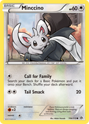 Minccino (104/113) [Black & White: Legendary Treasures] - Destination Retro