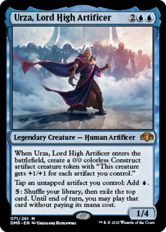 Urza, Lord High Artificer [Dominaria Remastered] - Destination Retro