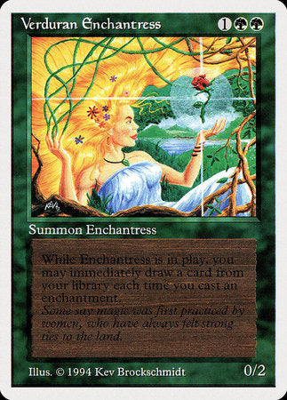 Verduran Enchantress [Summer Magic / Edgar] - Destination Retro