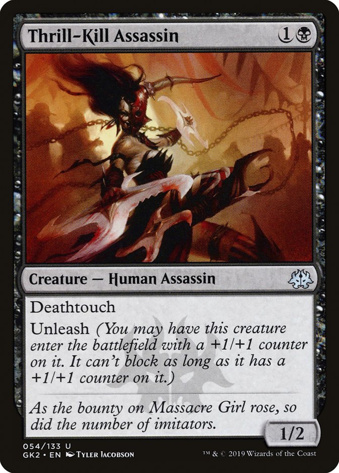 Thrill-Kill Assassin [Ravnica Allegiance Guild Kit] - Destination Retro