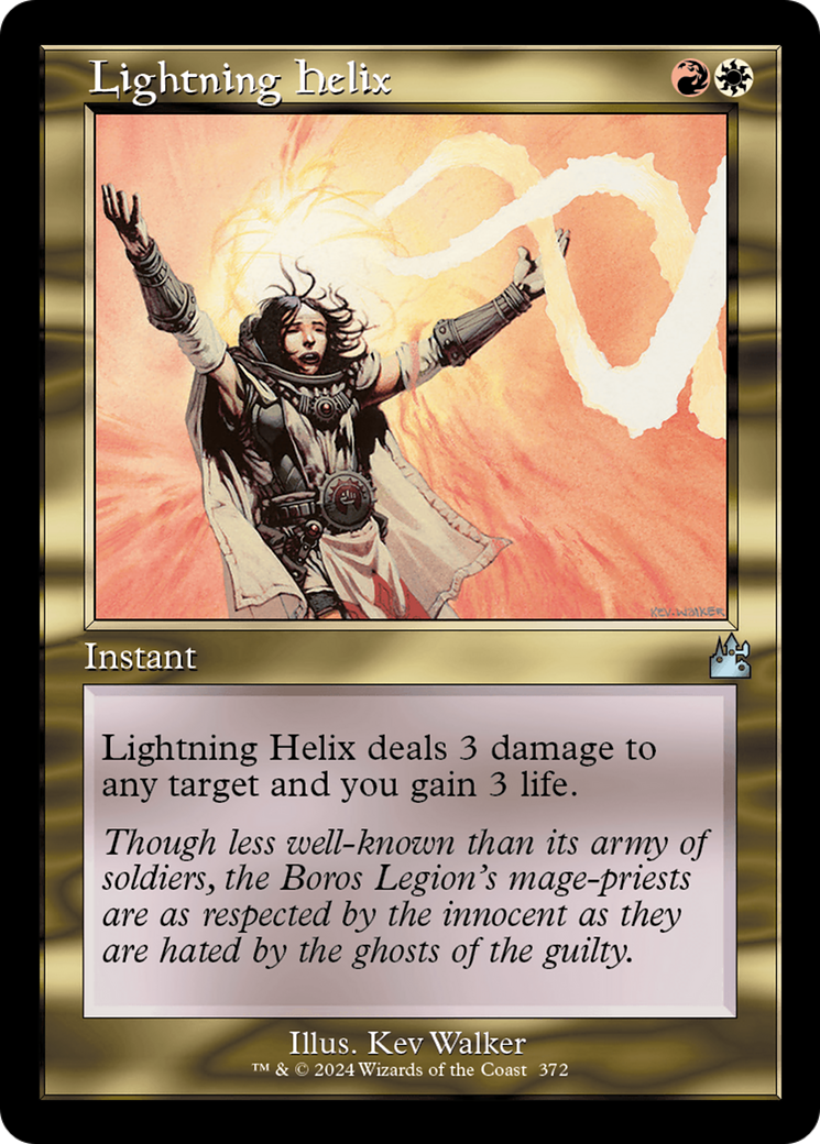 Lightning Helix (Retro Frame) [Ravnica Remastered] - Destination Retro