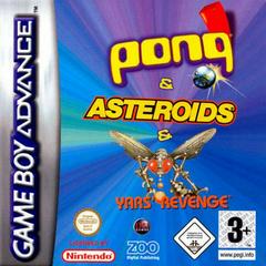 Pong & Asteroids & Yar's Revenge - PAL GameBoy Advance - Destination Retro