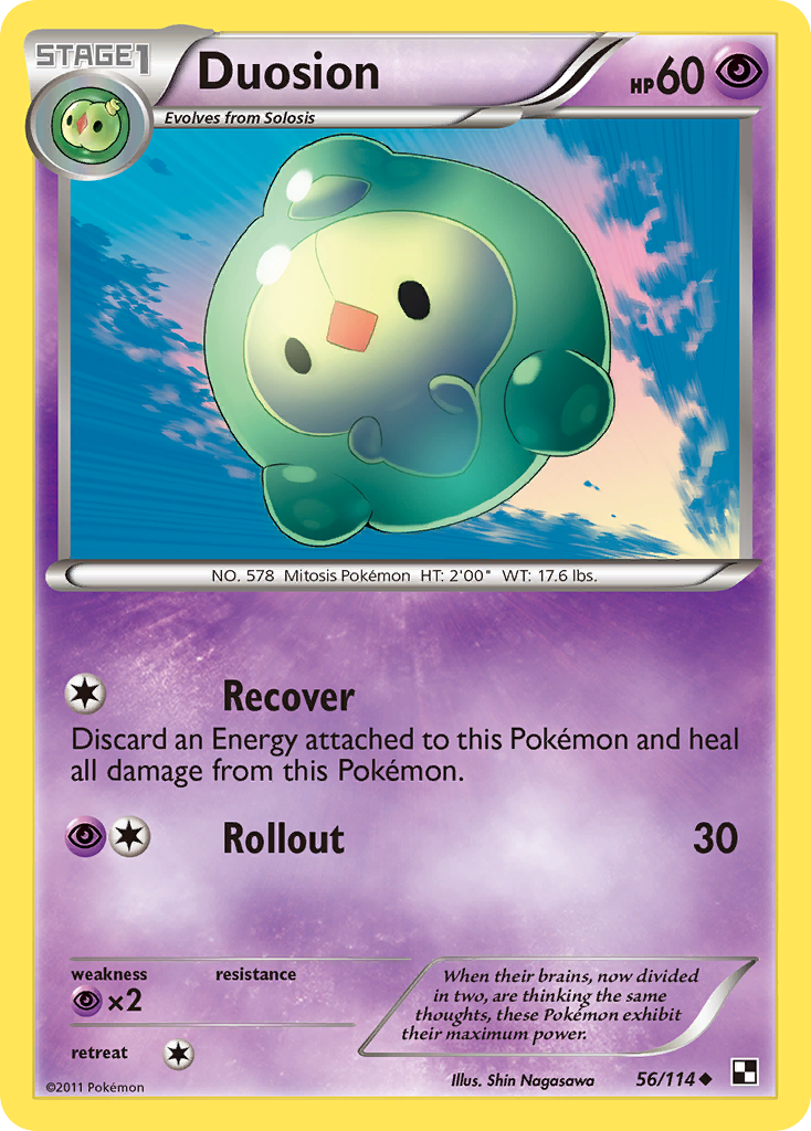 Duosion (56/114) [Black & White: Base Set] - Destination Retro
