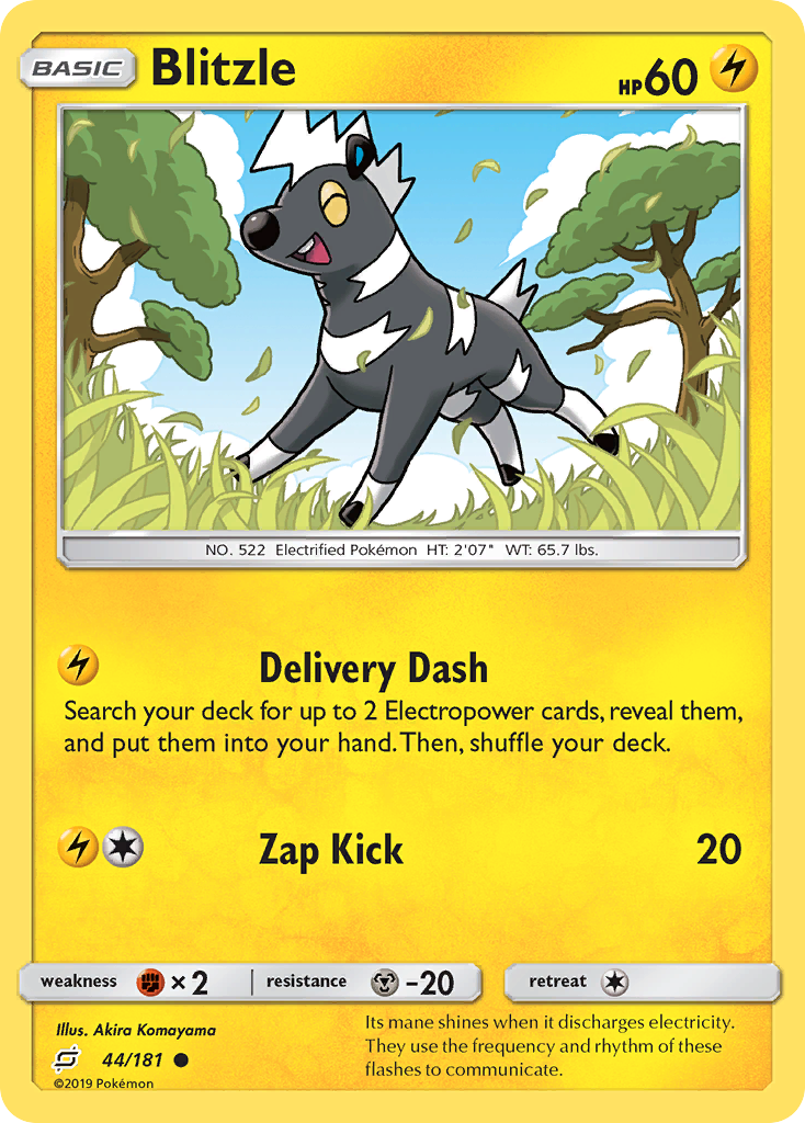 Blitzle (44/181) [Sun & Moon: Team Up] - Destination Retro