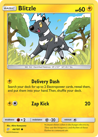 Blitzle (44/181) [Sun & Moon: Team Up] - Destination Retro