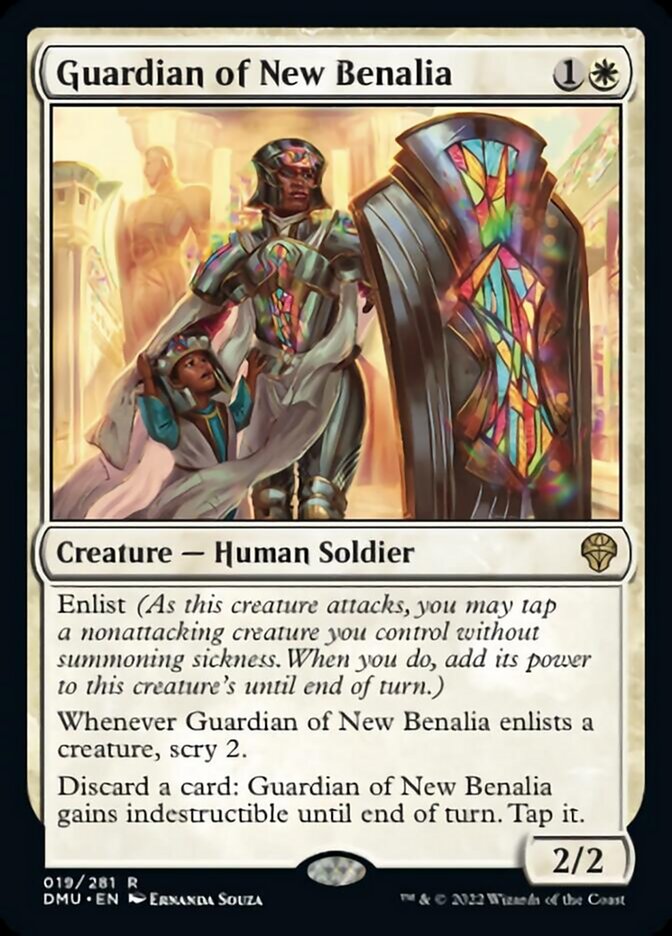 Guardian of New Benalia [Dominaria United] - Destination Retro