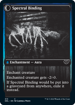 Binding Geist // Spectral Binding [Innistrad: Double Feature] - Destination Retro