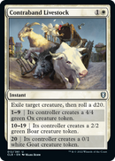 Contraband Livestock [Commander Legends: Battle for Baldur's Gate] - Destination Retro