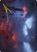 Shadow of the Enemy Art Card (Gold-Stamped Signature) [The Lord of the Rings: Tales of Middle-earth Art Series] - Destination Retro