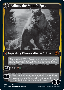 Arlinn, the Pack's Hope // Arlinn, the Moon's Fury [Innistrad: Double Feature] - Destination Retro