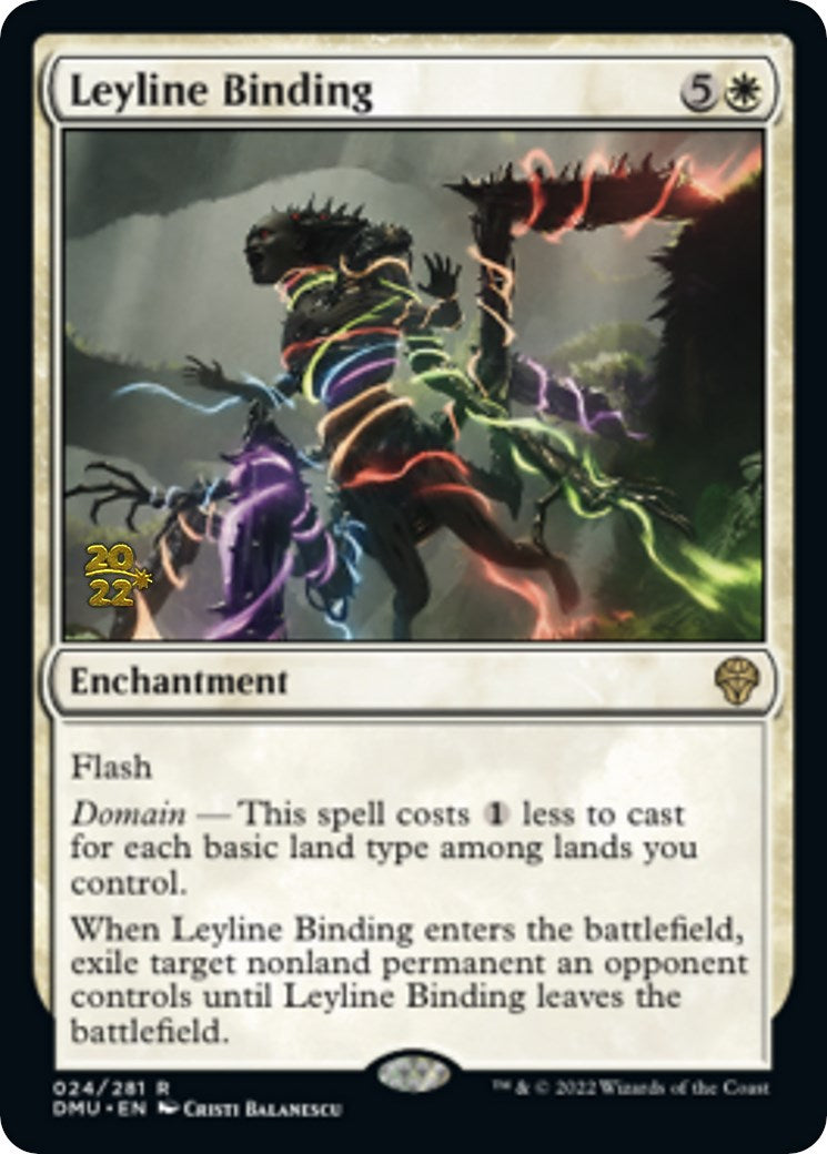Leyline Binding [Dominaria United Prerelease Promos] - Destination Retro