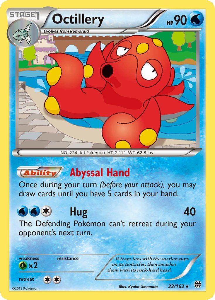 Octillery(33/162) (Theme Deck Exclusive) [XY: BREAKthrough] - Destination Retro