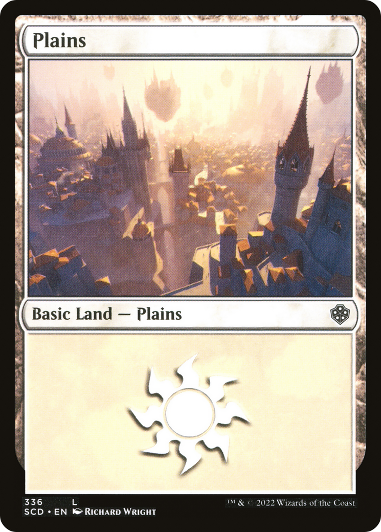 Plains (336) [Starter Commander Decks] - Destination Retro