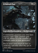 Criminal Past (Foil Etched) [Commander Legends: Battle for Baldur's Gate] - Destination Retro