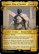 Aragorn, King of Gondor [The Lord of the Rings: Tales of Middle-Earth Commander Showcase Scrolls] - Destination Retro