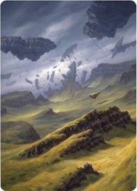 Plains 3 Art Card [Zendikar Rising Art Series] - Destination Retro